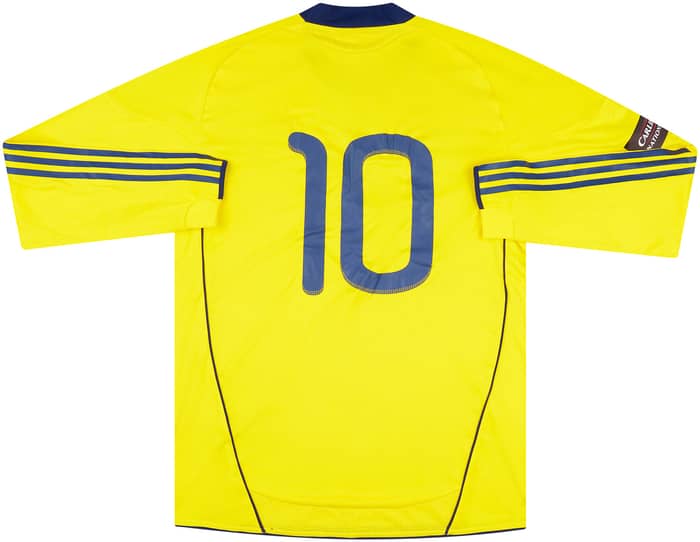 2011 Scotland Match Issue Nations Cup Signed Away L/S Shirt #10 (Adam) v Ireland