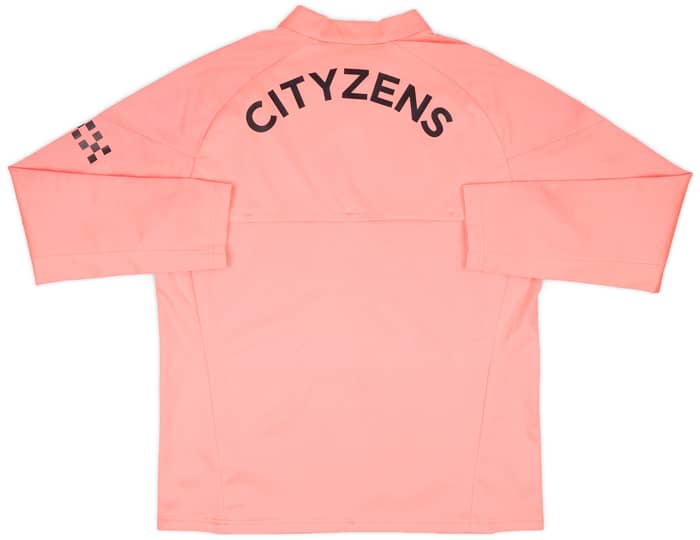 2023-24 Manchester City Player Issue 1/4 Zip Rain Top # - 3/10 - (L)