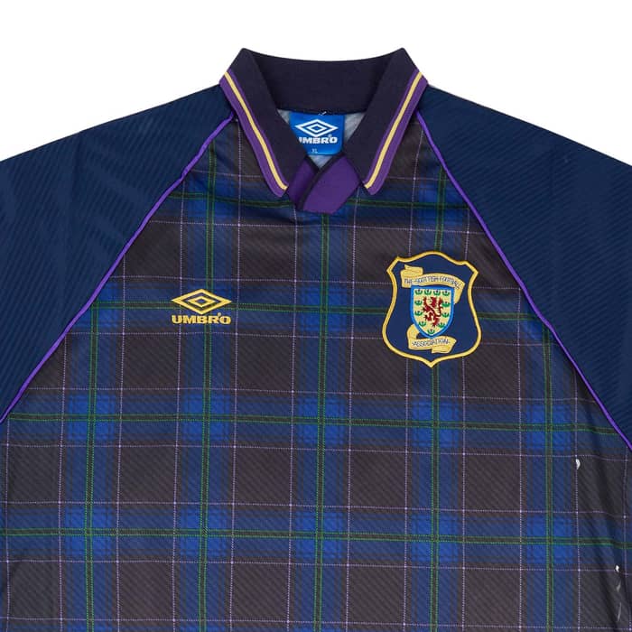 1994-96 Scotland Match Issue Home Shirt #11 (Jackson)