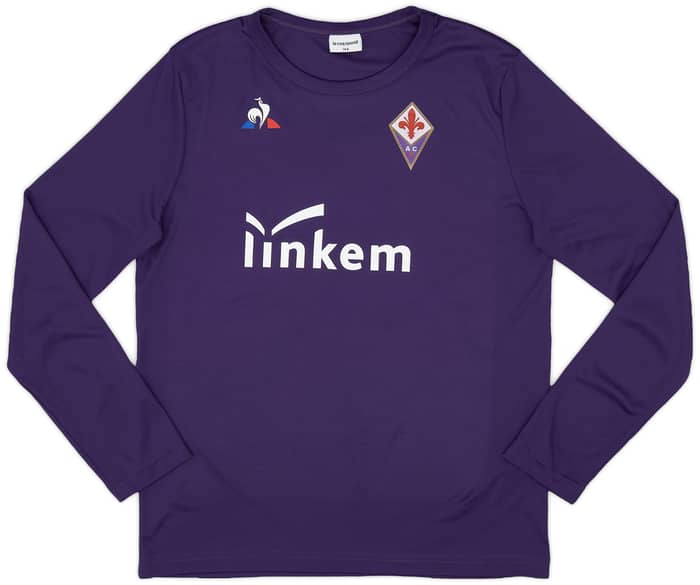 2019-20 Fiorentina Le Coq Sportif Training L/S Tee # - 6/10 - (14 Years) 