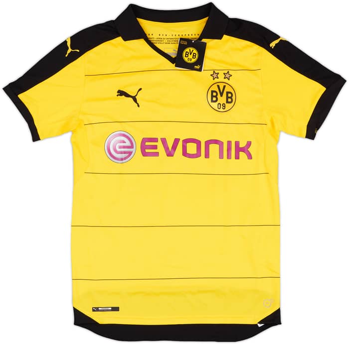 2015-16 Borussia Dortmund Home Shirt Sokratis #25 (S)
