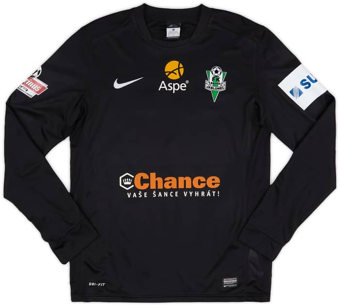 2012-13 FK Jablonec Player Issue Away L/S Shirt # - 9/10 - (L)
