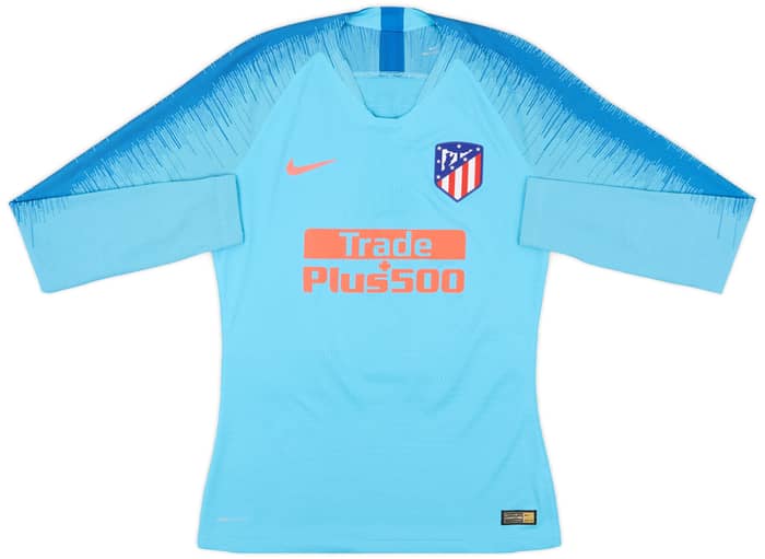 2018-19 Atletico Madrid Player Issue Away Shirt Godin #2 (M)