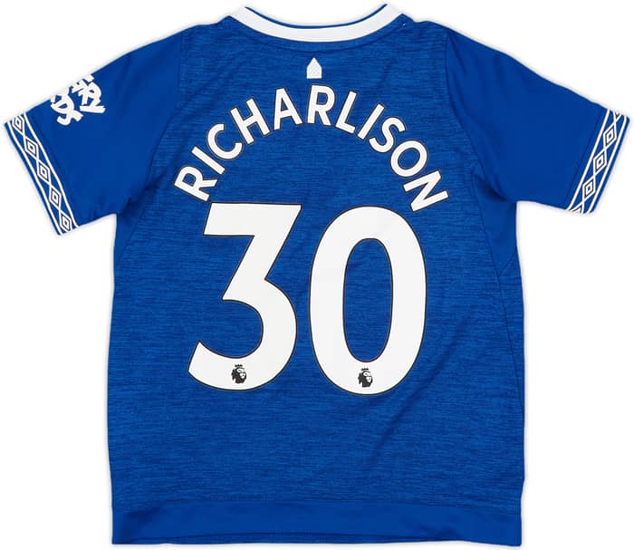 2018-19 Everton Home Shirt Richarlison #30 - 9/10 - (S.Boys)