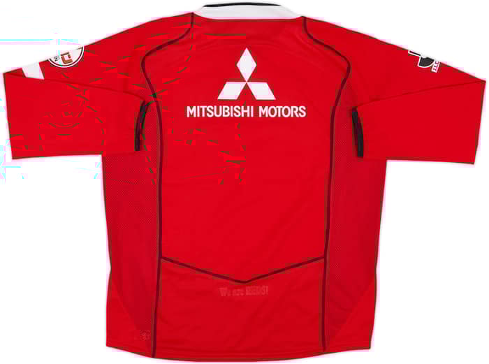 2005 Urawa Red Diamonds Home L/S Shirt - 9/10 - (L)