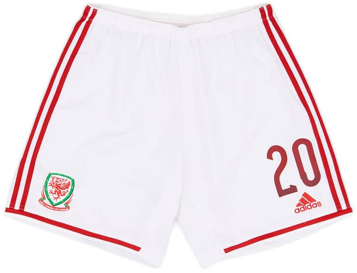 2014-15 Wales Player Issue Away Shorts # - 9/10