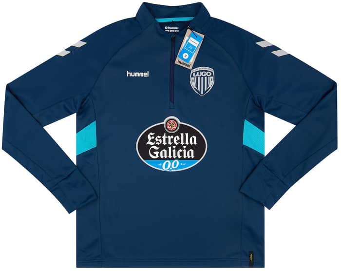 2017-18 CD Lugo Hummel 1/4 Zip Training Top (S)