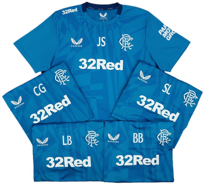 2023-24 Rangers Staff Issue Training Shirt - 7/10