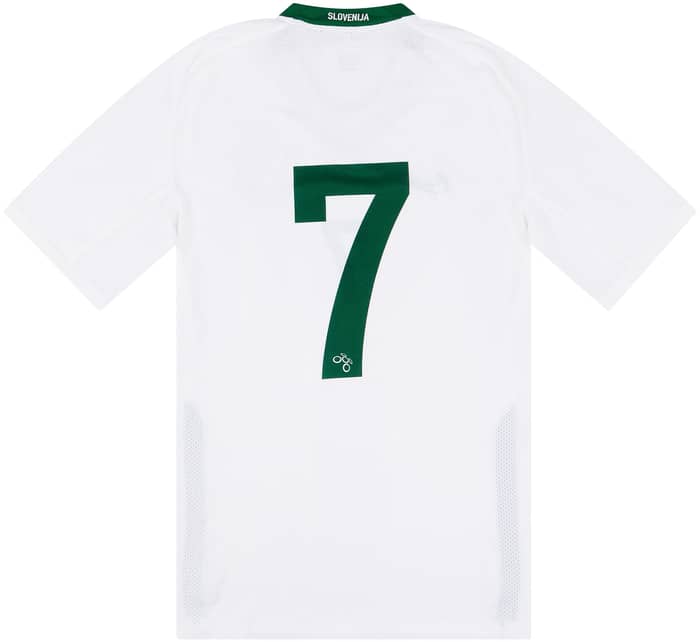 2008-10 Slovenia Match Issue Home Shirt #7