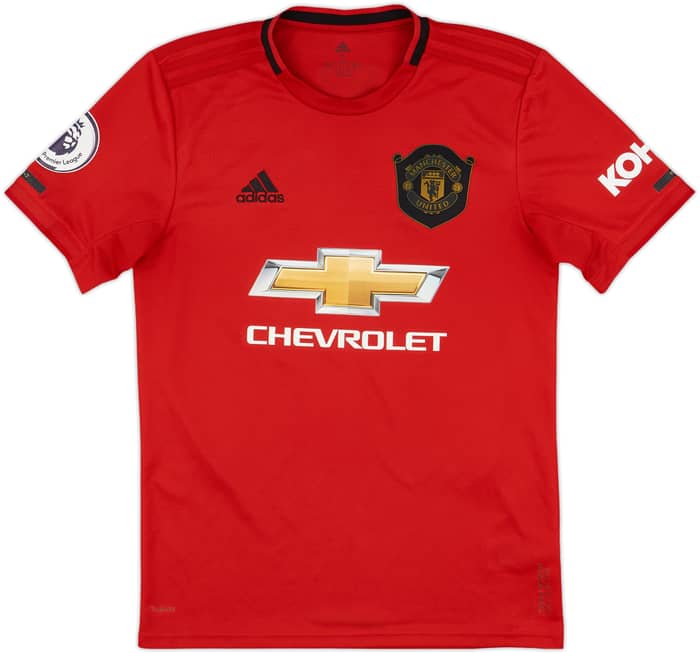 2019-20 Manchester United Home Shirt B.Fernandes #18 - 7/10 - (S)