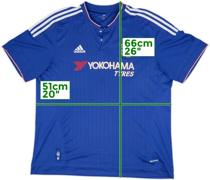2015-16 Chelsea Home Shirt Fabregas #4 - 7/10 - (XXL)