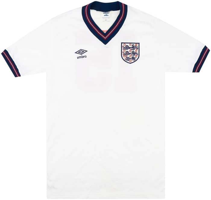 1984-87 England Match Issue Home Shirt #15 (Parker)