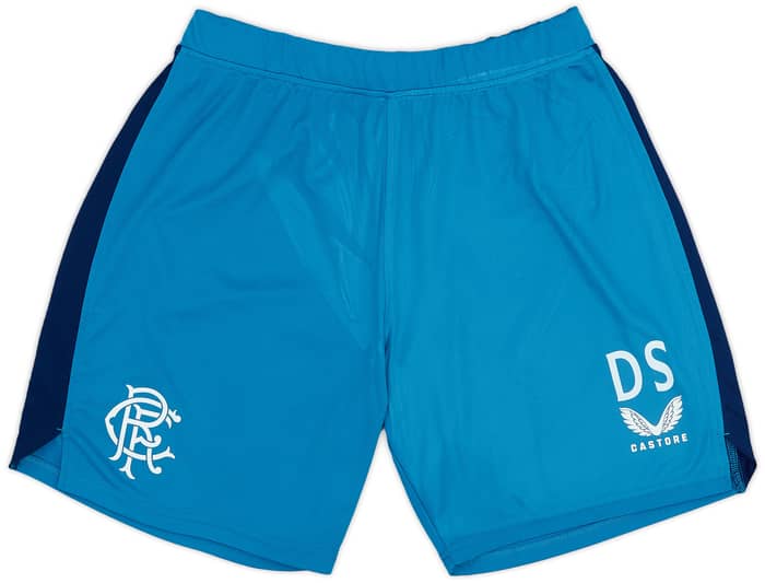 2023-24 Rangers Staff Issue Training Shorts - 6/10