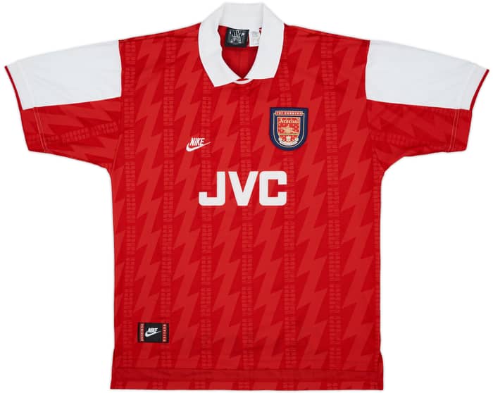 1994-96 Arsenal Home Shirt Wright #8 - 9/10 - (XL)