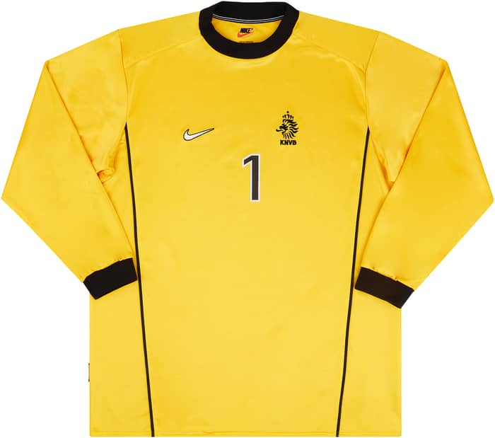 1998-99 Holland Match Issue GK Shirt van der Sar #1
