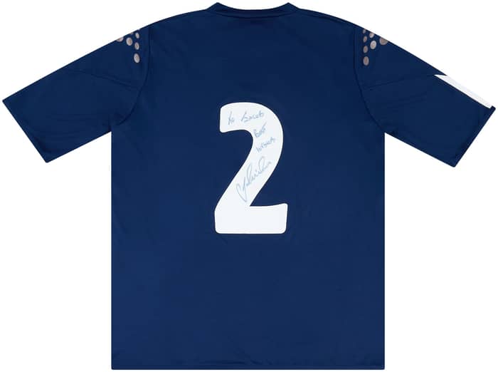 2005-06 Scotland Match Issue Signed Home Shirt #2