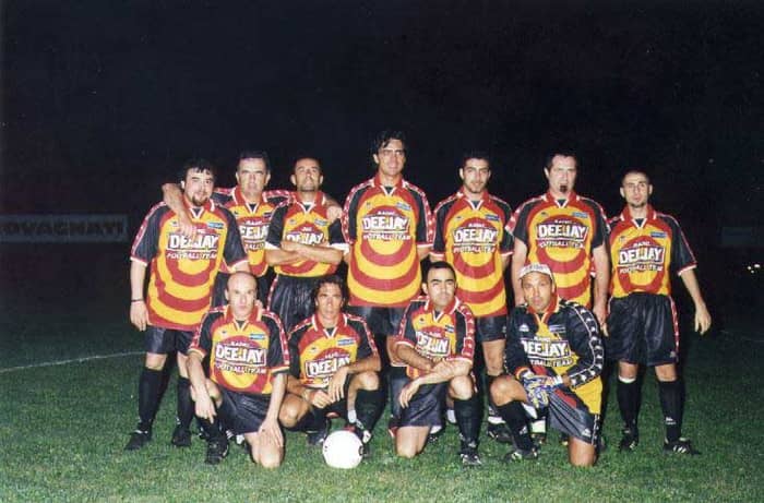 1995-96 Kappa Radio Deejay Shirt - 9/10 - (L)