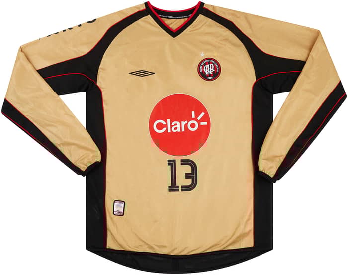 2004 Athletico Paranaense Match Issue Third L/S Shirt #13