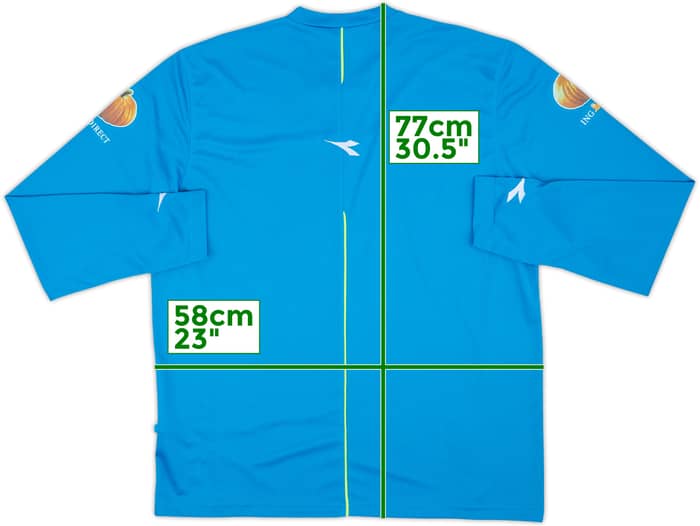 2010s Italy Diadora Referee Training L/S Shirt - 9/10 - (XL)