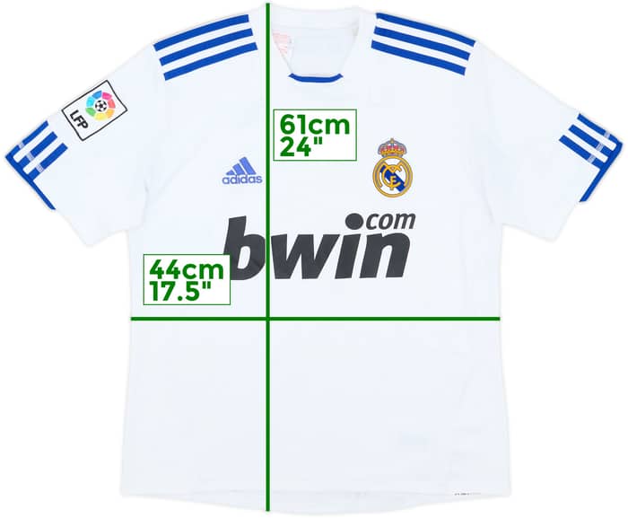 2010-11 Real Madrid Home Shirt - 6/10 - (L.Boys)