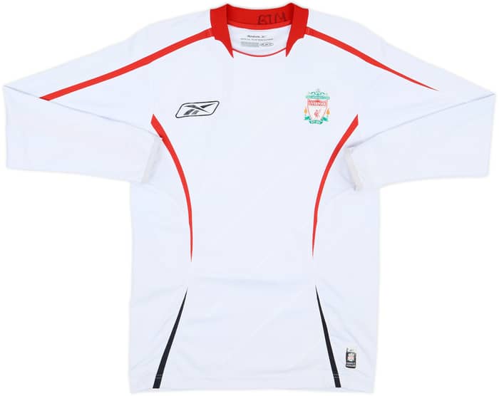 2005-06 Liverpool Away L/S Shirt Fowler #11 - 6/10 - (S)