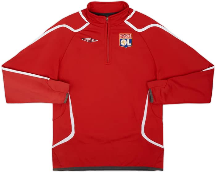 2007-08 Lyon Umbro 1/4 Zip Drill Top - 7/10 - (S)