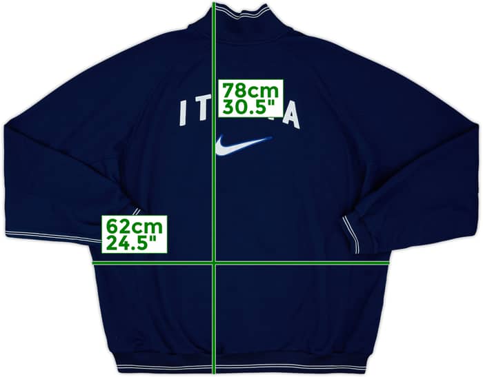 1998-99 Italy Nike Track Jacket - 8/10 - (XL)