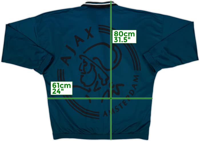 1995-96 Ajax Umbro Track Jacket - 8/10 - (XL)