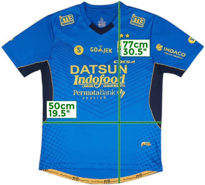 2017 Persib Bandung Home Shirt - 7/10 - (M)