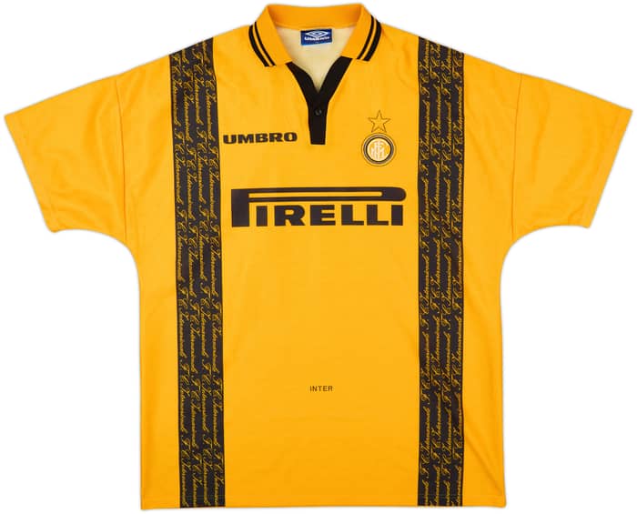 Camiseta de la tercera equipación del Inter Milan 1996-97 Zanetti #4 - 10/10 - (XL)