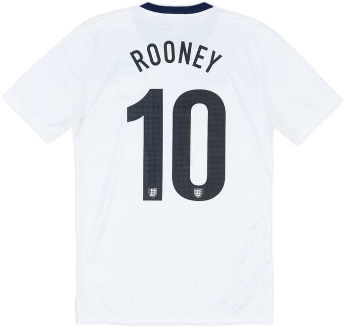2013 England 150th Anniversary Home Shirt Rooney #10 - 8/10 - (S)