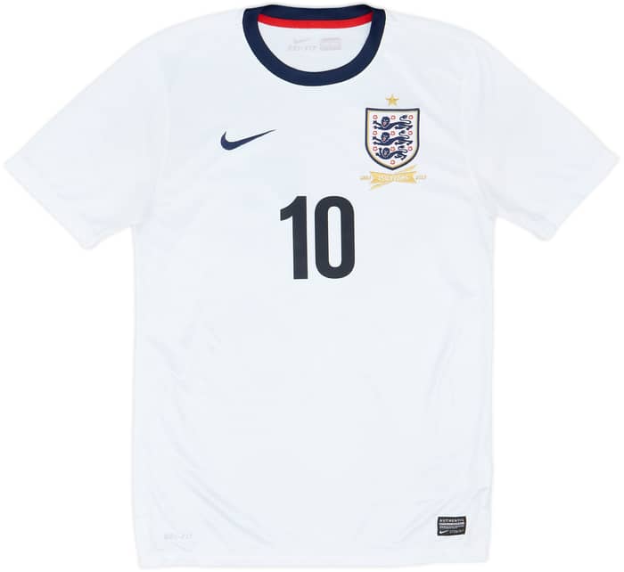 2013 England 150th Anniversary Home Shirt Rooney #10 - 8/10 - (S)