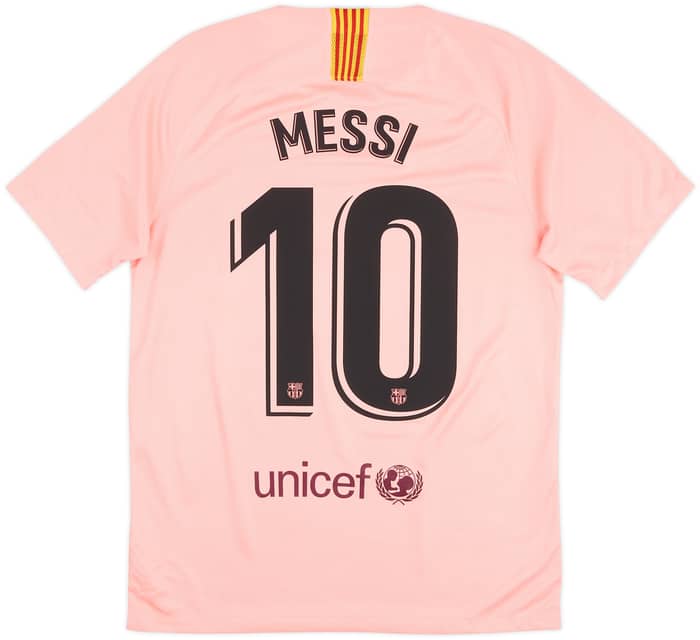 2018-19 Barcelona Third Shirt Messi #10 - 8/10 - (M)