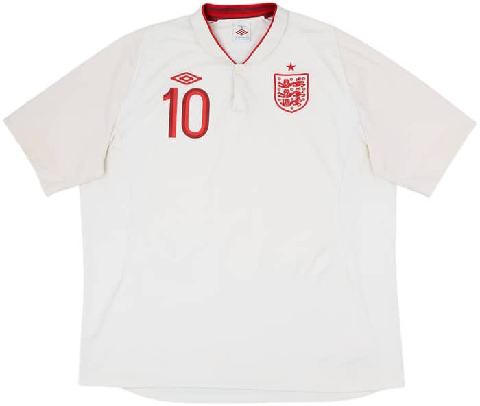 2012-13 England Home Shirt Rooney #10 - 6/10 - (3XL)
