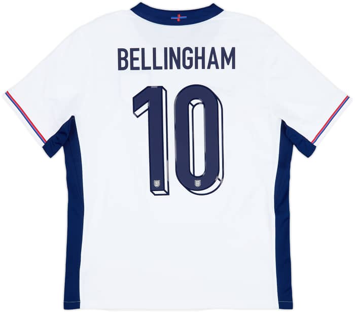 2024-25 England Home Shirt Bellingham #10 - 8/10 - (L)