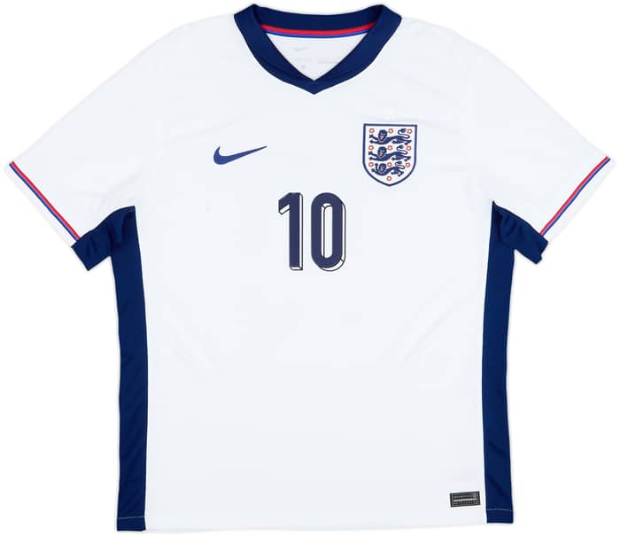 2024-25 England Home Shirt Bellingham #10 - 8/10 - (L)