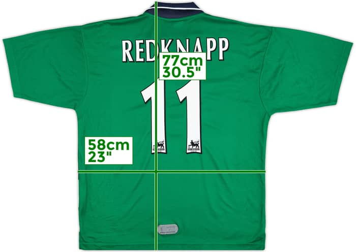 1999-00 Liverpool Away Shirt Redknapp #11 - 7/10 - (L)
