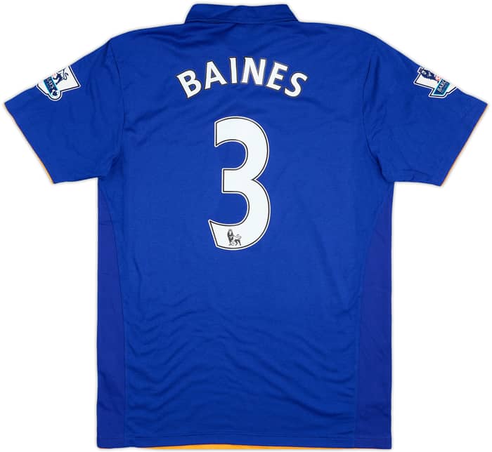 2011-12 Everton Home Shirt Baines #3 - 9/10 - (M)