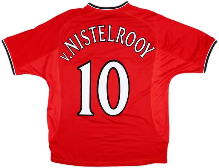 2000-02 Manchester United Home Shirt V.Nistelrooy #10 - 10/10 - (M)