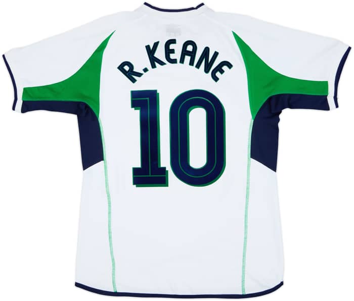 2001-02 Ireland Away Shirt R.Keane #10 - 8/10 - (L)