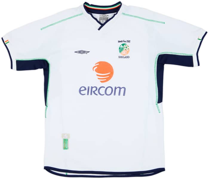 2001-02 Ireland Away Shirt R.Keane #10 - 8/10 - (L)