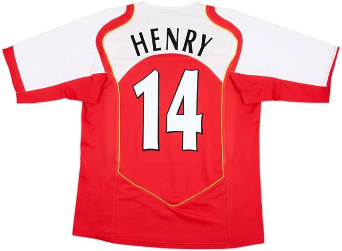 2004-05 Arsenal Home Shirt Henry #14 - 8/10 - (L)