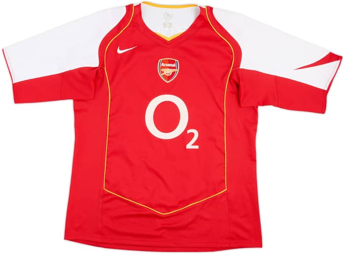 2004-05 Arsenal Home Shirt Henry #14 - 8/10 - (L)