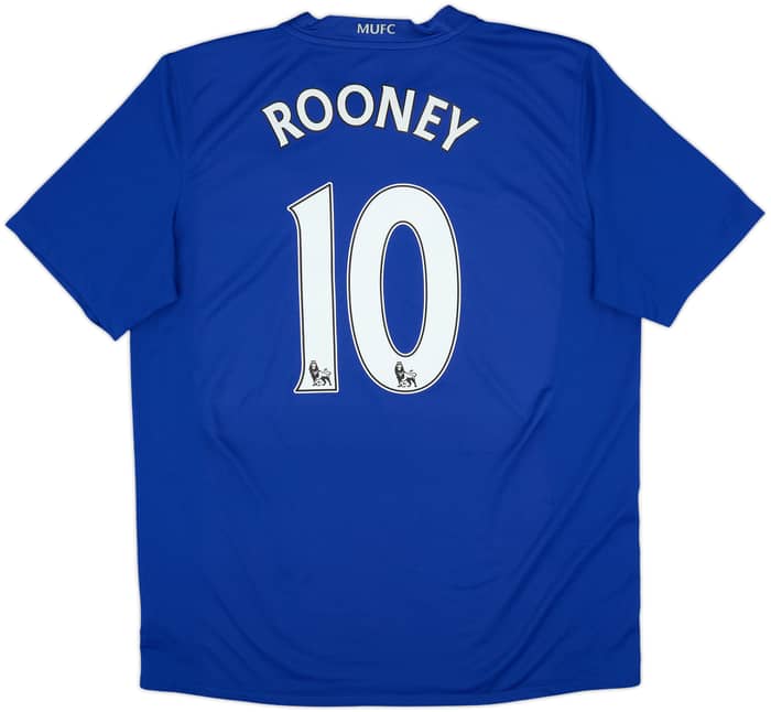 2008-09 Manchester United Third Shirt Rooney #10 - 8/10 - (L)
