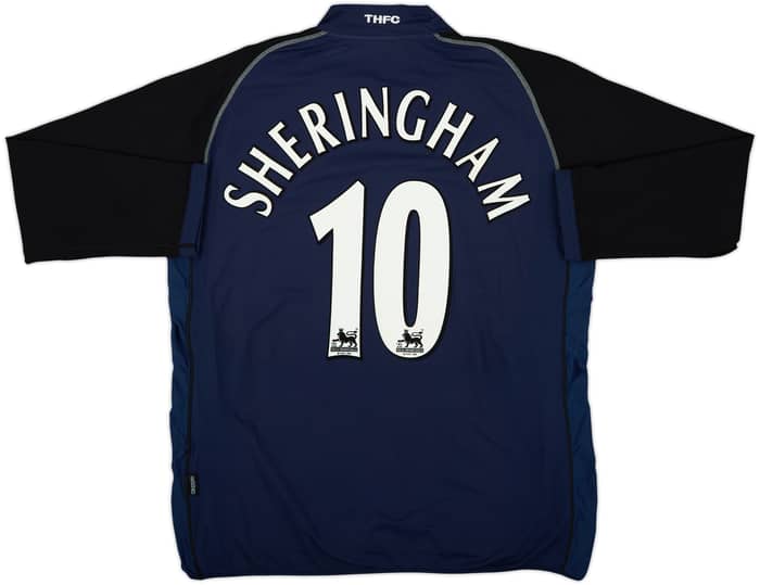 2002-03 Tottenham Away L/S Shirt Sheringham #10 - 7/10 - (XXL)