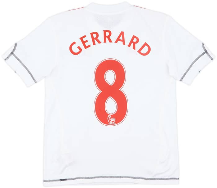 2009-10 Liverpool Third Shirt Gerrard #8 - 8/10 - (M.Boys)
