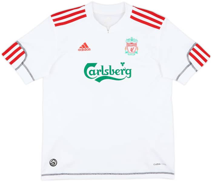 2009-10 Liverpool Third Shirt Gerrard #8 - 8/10 - (M.Boys)