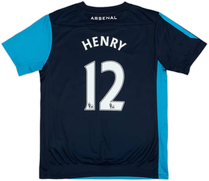 2011-12 Arsenal Away Shirt Henry #12 - 10/10 - (M.Boys)