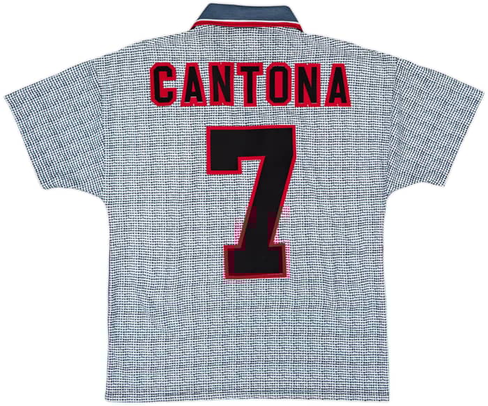 1995-96 Manchester United Away Shirt Cantona #7 - 9/10 - (Y)