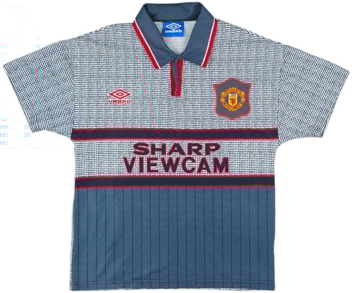 1995-96 Manchester United Away Shirt Cantona #7 - 9/10 - (Y)